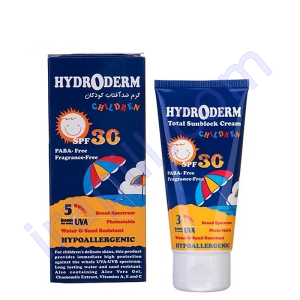كرم ضد آفتاب اطفال SPF30 هيدرودرم 50 گرم