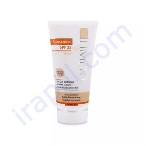 کرم ضد آفتاب بژ طبیعی SPF25 لیمپیو مناسب انواع پوست 50 میلی لیتر