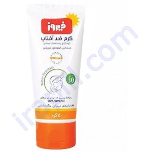 کرم ضد آفتاب کودک فیروز SPF30 وزن 50 گرم