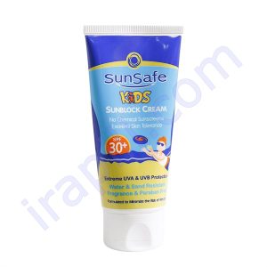کرم ضد آفتاب کودکان سان سیف SPF30 حجم 50 میلی لیتر