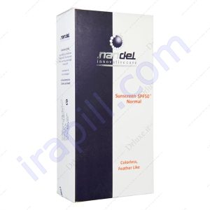 کرم ضد آفتاب نرمال بی رنگ ناندل + SPF50 حجم 50 میلی لیتر