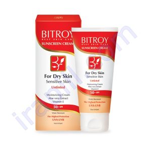 کرم ضد آفتاب SPF50 مناسب پوست خشک و حساس بیتروی 50 میلی لیتر