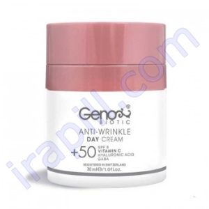 کرم ضد چروک روز مناسب +50 سال ژنوبایوتیک 30 میلی لیتر