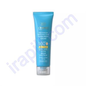 کرم ضد آفتاب بژ روشن +SPF60 سینره حجم 50 میلی لیتر