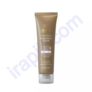کرم ضد آفتاب بژ طبیعی SPF30 سینره حجم 50 میلی لیتر