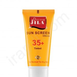کرم ضد آفتاب رنگی SPF35 دکتر ژیلا وزن 50 گرم