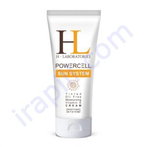 کرم ضدآفتاب رنگی SPF50 اچ ال حجم 50 میلی لیتر