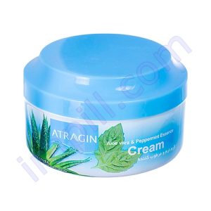 کرم مرطوب کننده آلوئه ورا و نعنا عطرآگین 200 میلی لیتر
