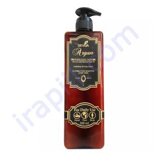 کرم مرطوب کننده حاوی روغن آرگان سودا 500 میلی لیتر
