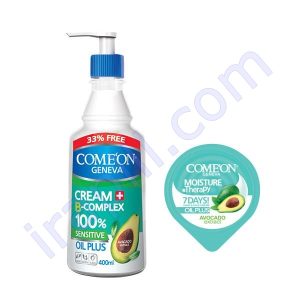 کرم مرطوب کننده ++OIL کامان 400 میلی لیتر