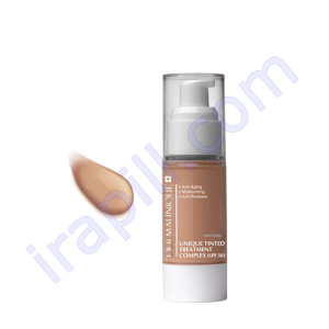 کرم رنگی مغذی و آبرسان انواع پوست SPF 30 ( Dark Beige) درمایونیک حجم 30 میلی لیتر
