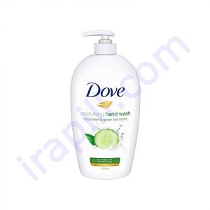 مایع دستشویی داو با عصاره خیار و چای سبز حجم 500 میلی لیتر