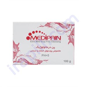 پن درماتولوژیک پوست خشک و حساس مدیپن 100 گرم