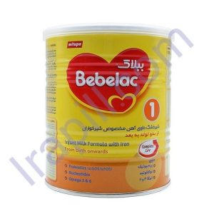 شیر خشک ببلاک ۱ میلوپا مناسب از بدو تولد به بعد ۴۰۰ گرم