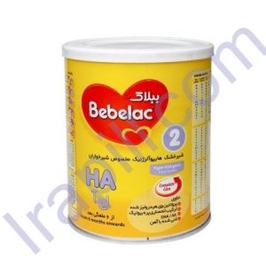 شیر خشک ببلاک اچ آ ۲ میلوپا مناسب از ۶ ماهگی به بعد (HA) ۴۰۰ گرم