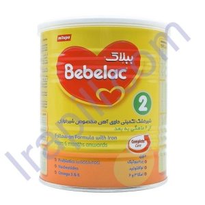 شیر خشک ببلاک 2 میلوپا مناسب از ۶ تا ۱۲ ماهگی ۴۰۰ گرم
