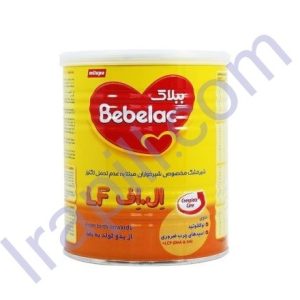 شیر خشک ببلاک ال اف میلوپا مناسب از بدو تولد به بعد (LF) 400 گرم