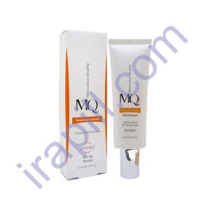 کرم ضدآفتاب نرمال بی رنگ SPF50 ام کیو 55 میلی لیتر