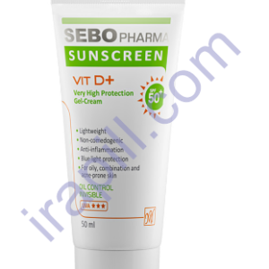 ژل کرم ضد آفتاب کنترل کننده چربی سبوفارما SPF50 ۵۰ میلی لیتر