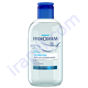 میسلار واتر 3 در 1 چشم و لب و صورت Hydrating - پوست خشک و کم آب هیدرودرم 250 میلی لیتر