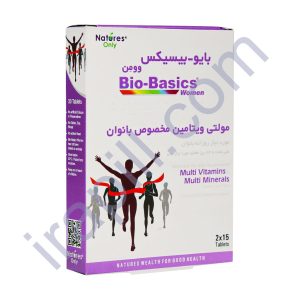 قرص مولتی ویتامین بایوبیسیکس بانوان نیچرز اونلی 30 عدد