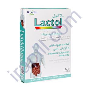 قرص لاکتول نیچرز اونلی ۳۰ عدد