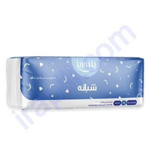 نوار بهداشتی شبانه ضخیم خیلی خیلی بزرگ پنبه ریز 10 عدد