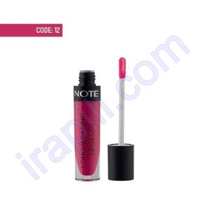 رژ لب مایع لانگ ورینگ نوت شماره 12