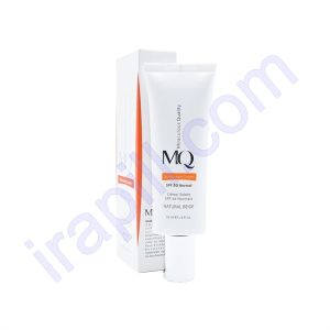 کرم ضد آفتاب نرمال SPF 50 ام کیو MQ حجم 55 میلی لیتر