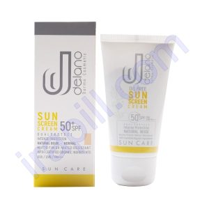 کرم ضد آفتاب نرمال SPF 50 دلانو 50 میلی لیتر