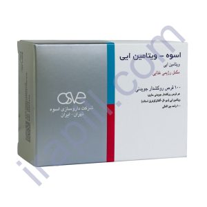 قرص جویدنی روکش دار ویتامین E 100 اسوه 100 عدد