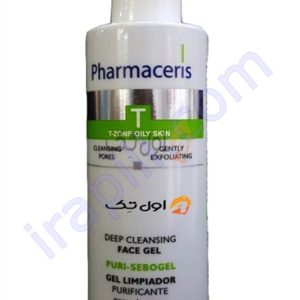 ژل شستشوی آنتی باکتریال صورت پیوری سبوژل فارماسریز T حجم 200 میلی لیتر