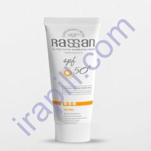 كرم ضد آفتاب فاقد چربي SPF50 راسن 50 میلی لیتر