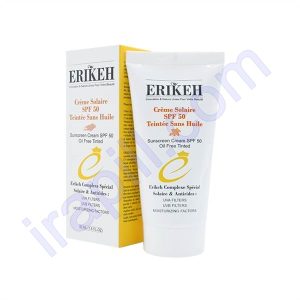 کرم ضد آفتاب رنگی SPF50 اریکه ۵۰ میلی‌لیتر