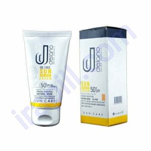 کرم ضد آفتاب رنگی بایوتچ +50 SPF دلانو 50 میلی لیتر