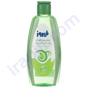 روغن بچه فیروز حاوی عصاره آلوئه ورا 200 میلی لیتر