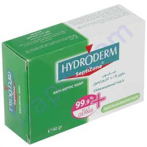 صابون آنتی سپتیک و ضدعفونی کننده هیدرودرم 90 گرم