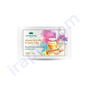 صابون روغن بادام و شیر و عسل کاسمکولوژی 120 گرم
