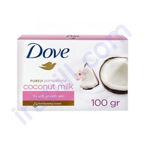 صابون داو مدل Coconut Milk وزن 100 گرم