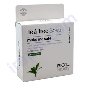 صابون کرمی پاک کننده صورت حاوی روغن تی تری بیول 100 گرم