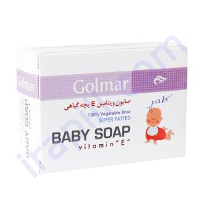 صابون ویتامینه E بچه گیاهی گلمر 80 گرم