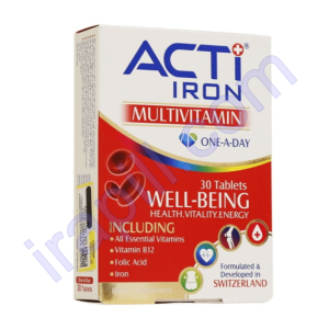 قرص اکتی آیرون لیبرتی سوئیس 30 عدد