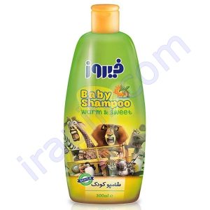 شامپو بچه فیروز طرح ماداگاسکار حجم 300 میلی لیتر