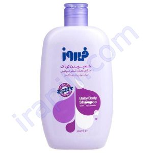شامپو بدن کودک فیروز حاوی عصاره اسطوخودوس 300 میلی لیتر