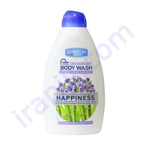 شامپو بدن کرمی کامان مدل Happiness مناسب انواع پوست 510 میلی لیتر