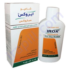 شامپو ضد شوره سباروکس ایروکس مخصوص اسکالپ خشک 200 میلی لیتر