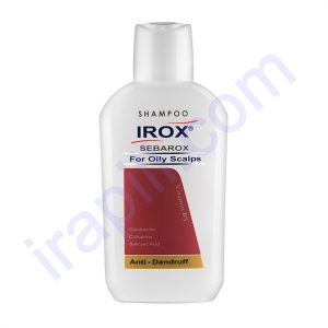 شامپو ضد شوره ایروکس سری Sebarox مدل Oily Scalps حجم 200 میلی لیتر