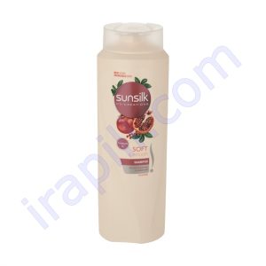 شامپو موهای خشک Soft & Smooth سان سیلک 600 میلی لیتر