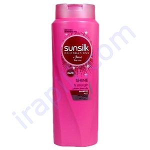 شامپو موهای معمولی Shine & Strength سان سیلک 600 میلی لیتر