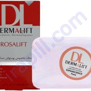 شوینده غیر صابونی شفاف مخصوص پوستهای حساس رزالیفت درمالیفت   100 گرم